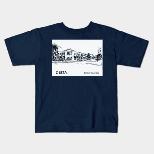 Delta British Columbia Kids T-Shirt